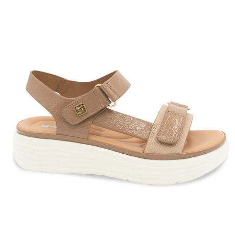 SANDALIA MUJER STHEF CASUAL BEIGE 8173 Sthef