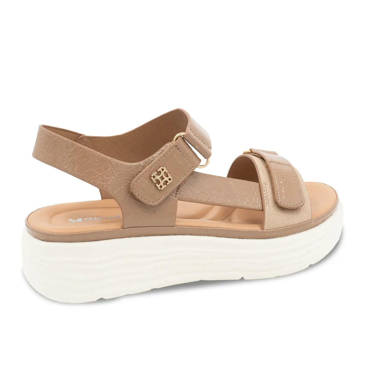 SANDALIA MUJER STHEF CASUAL BEIGE 8173 Sthef