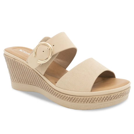 SANDALIA MUJER STHEF CASUAL BEIGE 8175 Sthef