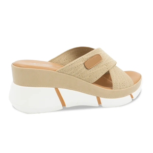 SANDALIA MUJER STHEF CASUAL BEIGE 8176 Sthef
