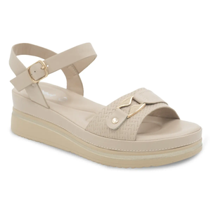 SANDALIA MUJER STHEF CASUAL BEIGE 8178 Sthef