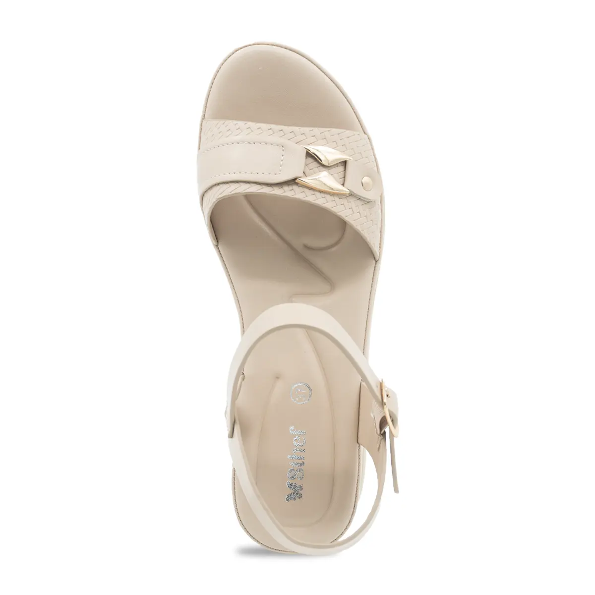 SANDALIA MUJER STHEF CASUAL BEIGE 8178 Sthef