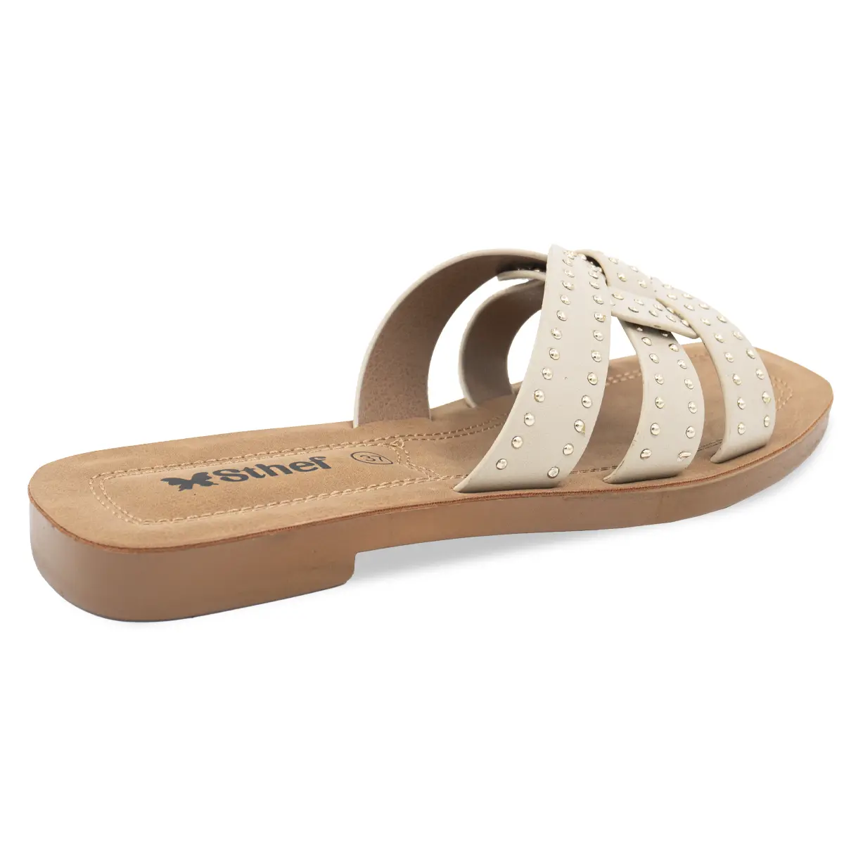 SANDALIA MUJER STHEF CASUAL OFF WHITE 8179 Sthef