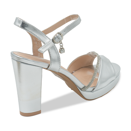 SANDALIA MUJER STHEF FIESTA PLATA 8184 Sthef