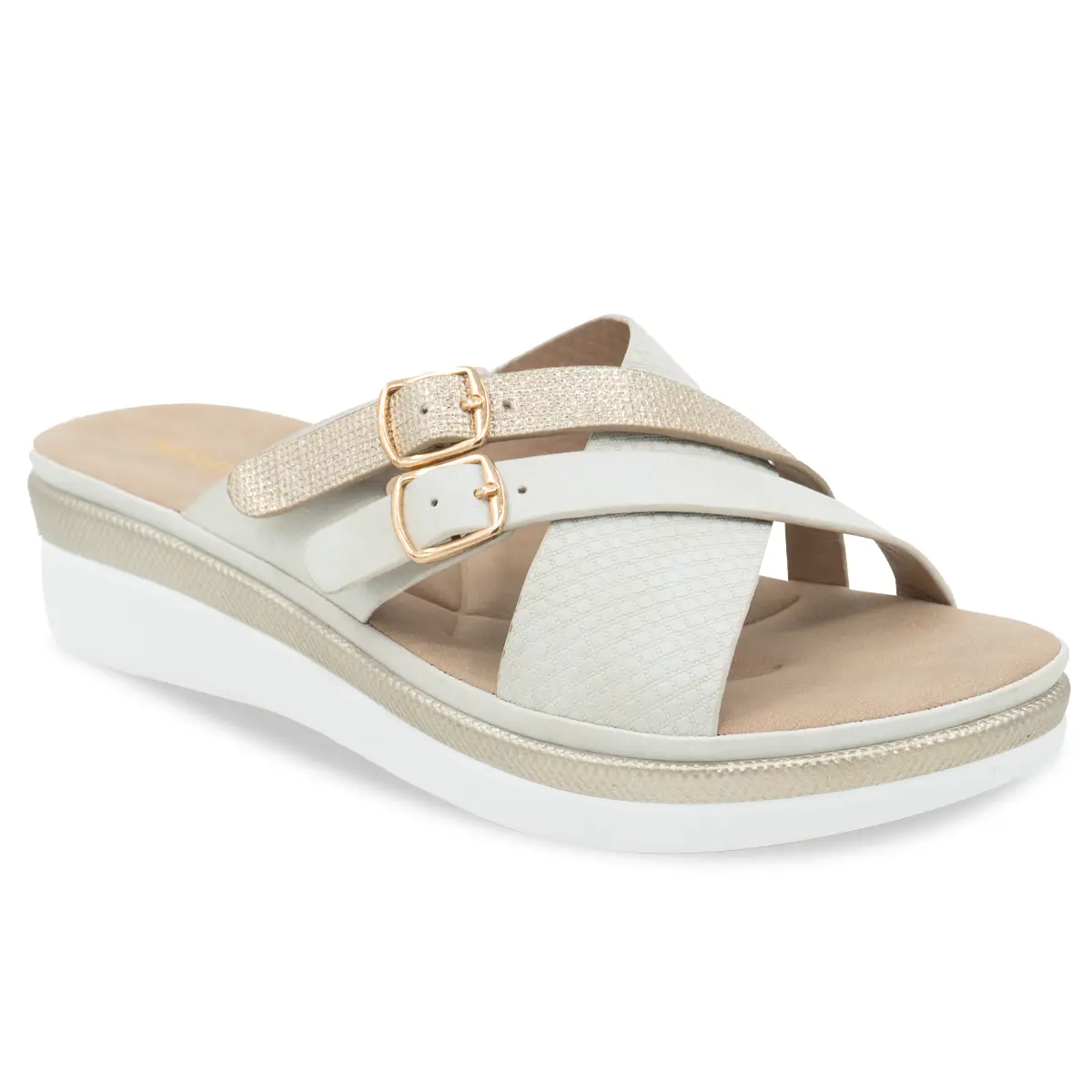 SANDALIA MUJER STHEF CASUAL OFF WHITE 8191 Sthef