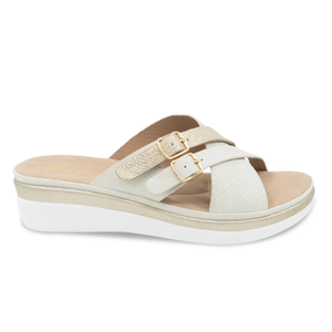 SANDALIA MUJER STHEF CASUAL OFF WHITE 8191 Sthef