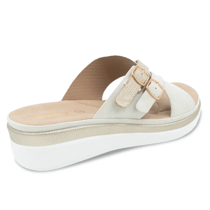 SANDALIA MUJER STHEF CASUAL OFF WHITE 8191 Sthef