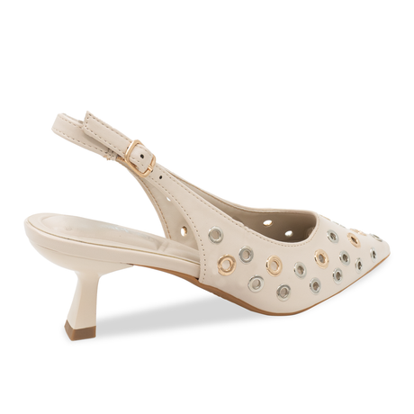 ZAPATO MUJER STHEF VESTIR BEIGE 8194 Sthef