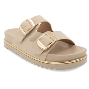 SANDALIA MUJER STHEF CASUAL BEIGE 8195