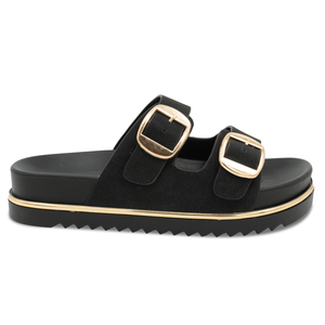 SANDALIA MUJER STHEF CASUAL NEGRO 8195