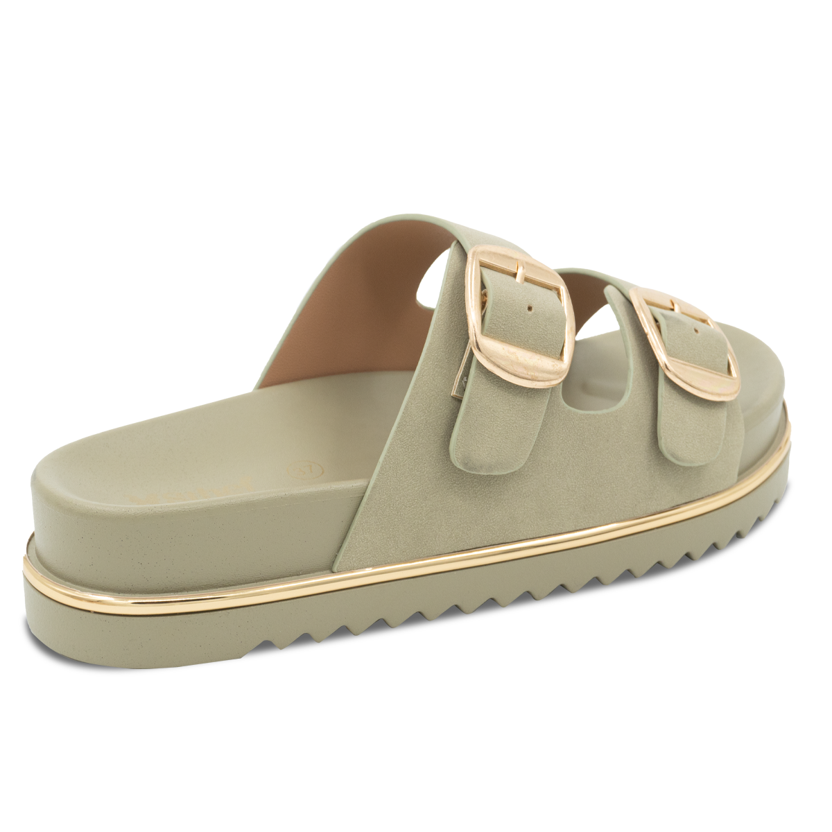 SANDALIA MUJER STHEF CASUAL VERDE 8195