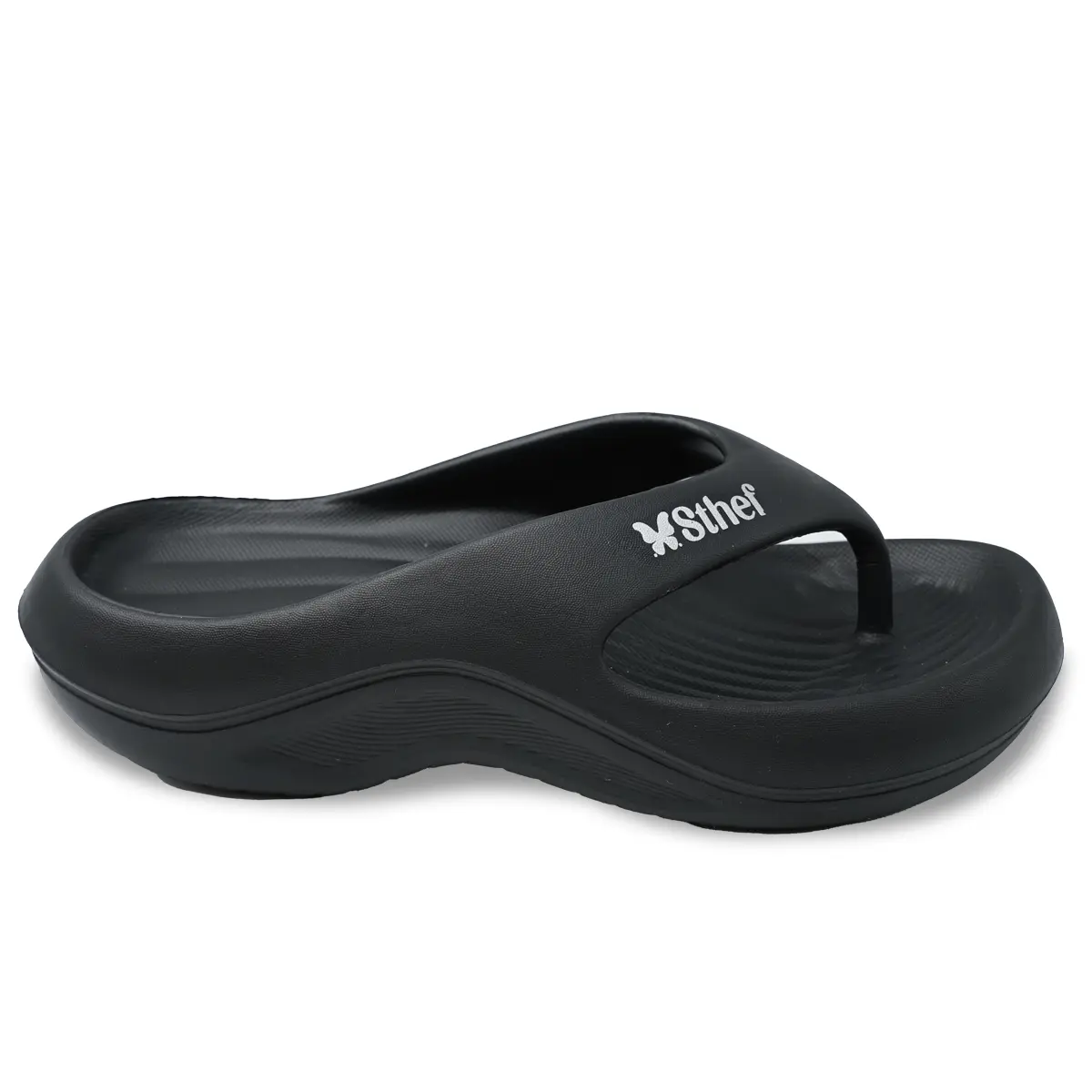 SANDALIA MUJER STHEF NEGRO 8197 Sthef