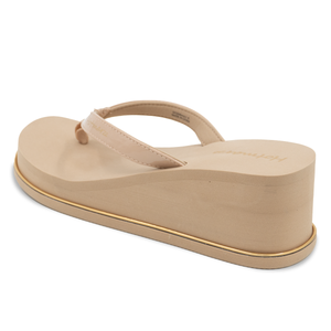 SANDALIA MUJER STHEF PLAYERA BEIGE 8198