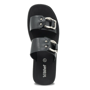 SANDALIA MUJER STHEF CASUAL NEGRO 8200 Sthef