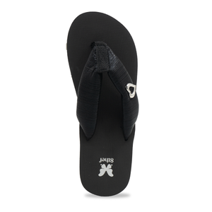 SANDALIA MUJER STHEF PLAYERA NEGRO 8202