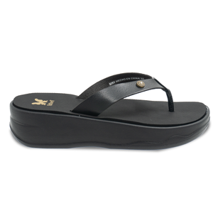 SANDALIA MUJER STHEF PLAYERA NEGRO 8203