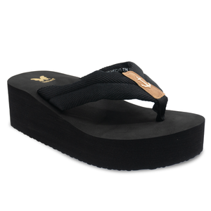SANDALIA MUJER STHEFPLAYERA NEGRO 8204