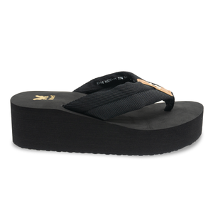 SANDALIA MUJER STHEFPLAYERA NEGRO 8204