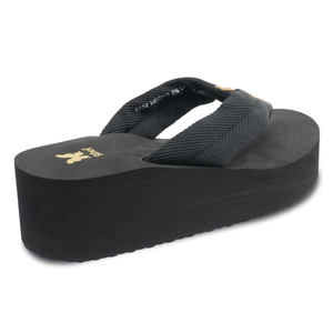 SANDALIA MUJER STHEFPLAYERA NEGRO 8204