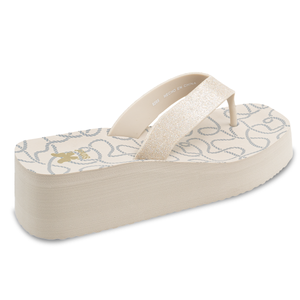 SANDALIA MUJER STHEF PLAYERA BEIGE 8205