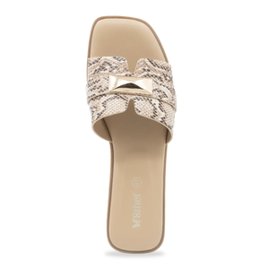 SANDALIA MUJER STHEF CASUAL BEIGE 8208 Sthef