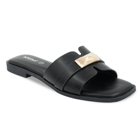 SANDALIA MUJER STHEF CASUAL NEGRO 8208 Sthef