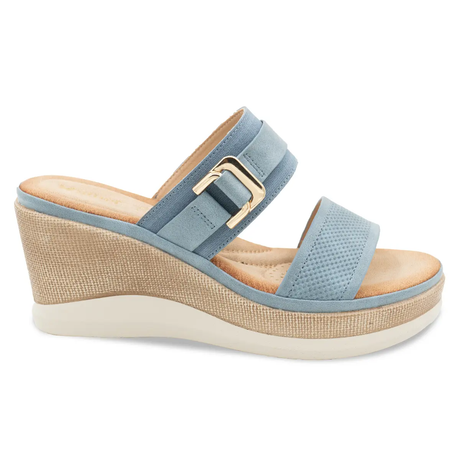 SANDALIA MUJER STHEF CASUAL AZUL 8209 Sthef