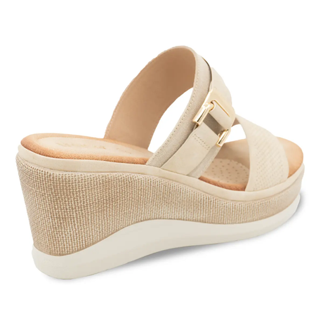 SANDALIA MUJER STHEF CASUAL BEIGE 8209 Sthef