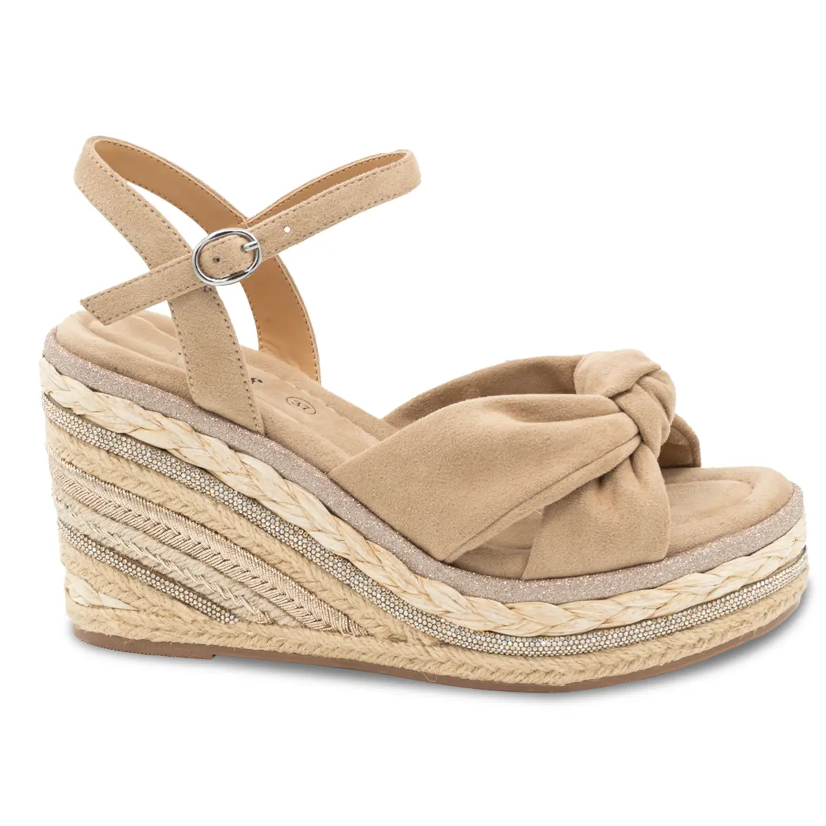 SANDALIA MUJER STHEF CASUAL BEIGE 8210 Sthef