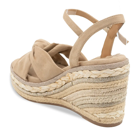 SANDALIA MUJER STHEF CASUAL BEIGE 8210 Sthef
