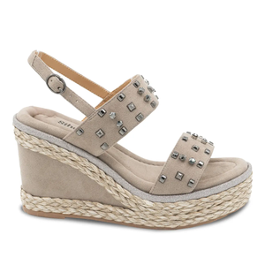 SANDALIA MUJER STHEF CASUAL GRIS 8212 Sthef