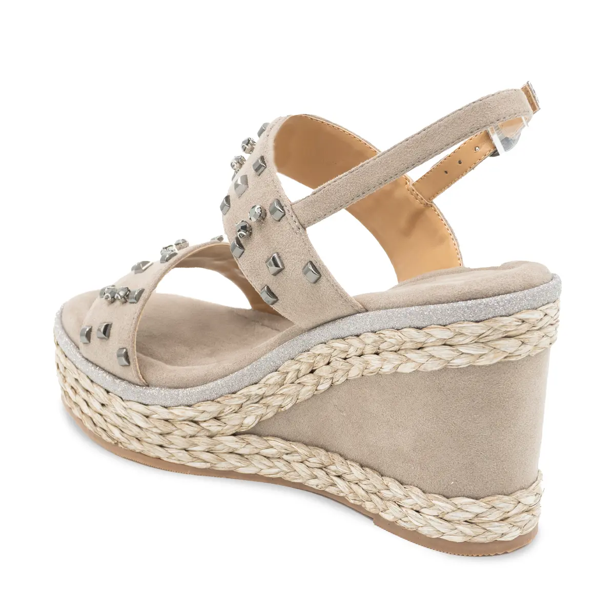 SANDALIA MUJER STHEF CASUAL GRIS 8212 Sthef