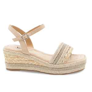 SANDALIA MUJER STHEF CASUAL BEIGE 8213 Sthef