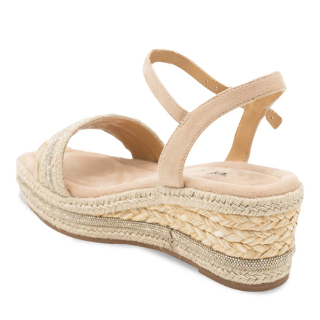SANDALIA MUJER STHEF CASUAL BEIGE 8213 Sthef
