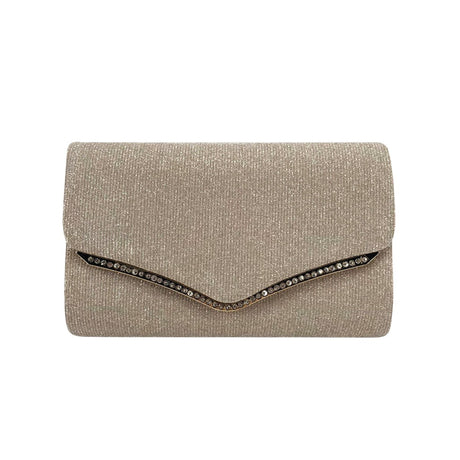 Cartera de fiesta para Mujer 7543 CHAMPAGNE