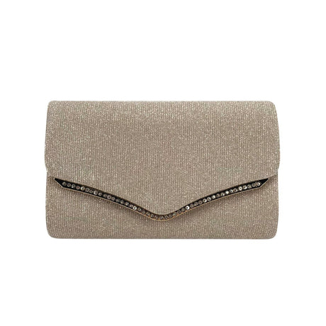 Cartera de fiesta para Mujer 7543 CHAMPAGNE