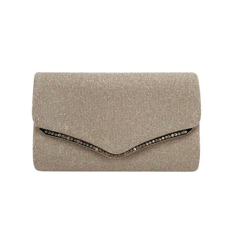Cartera de fiesta para Mujer 7543 CHAMPAGNE