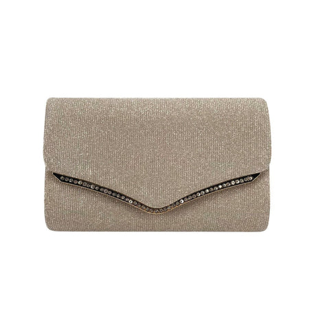 Cartera de fiesta para Mujer 7543 CHAMPAGNE