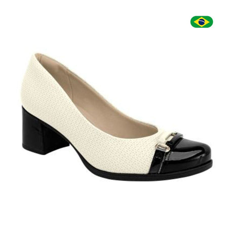 Pumps para Mujer 654027 OFF WHITE PRETO