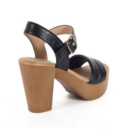 Sandalia Casual Mujer 7757 NEGRO-STHEF