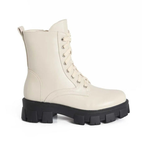 Botas y Botines Mujer 7478 Beige-STHEF