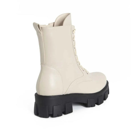 Botas y Botines Mujer 7478 Beige-STHEF
