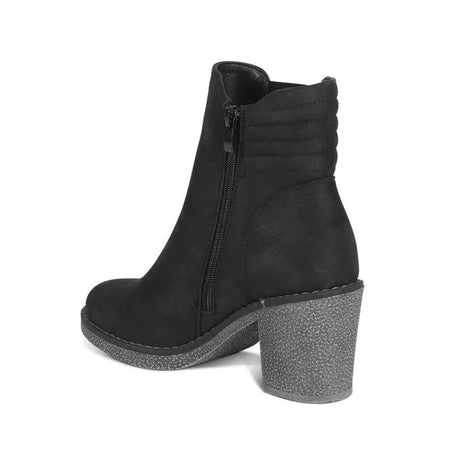 Botin Casual con taco Mujer 7613 NEGRO-STHEF