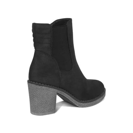 Botin Casual con taco Mujer 7613 NEGRO-STHEF