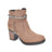 Botin Casual con taco Mujer 7637 TAUPE-STHEF