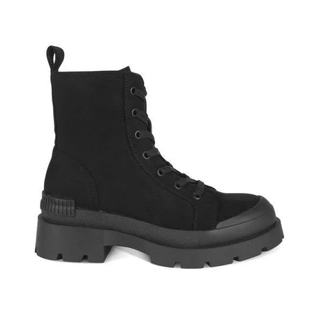 Botines Combat Mujer 7607 NEGRO-STHEF