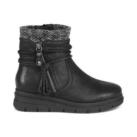 Botines Combat Mujer 7643 NEGRO-STHEF