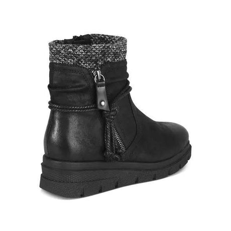 Botines Combat Mujer 7643 NEGRO-STHEF
