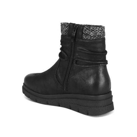 Botines Combat Mujer 7643 NEGRO-STHEF