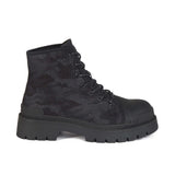 Botines Combat Mujer 7644 NEGRO-STHEF